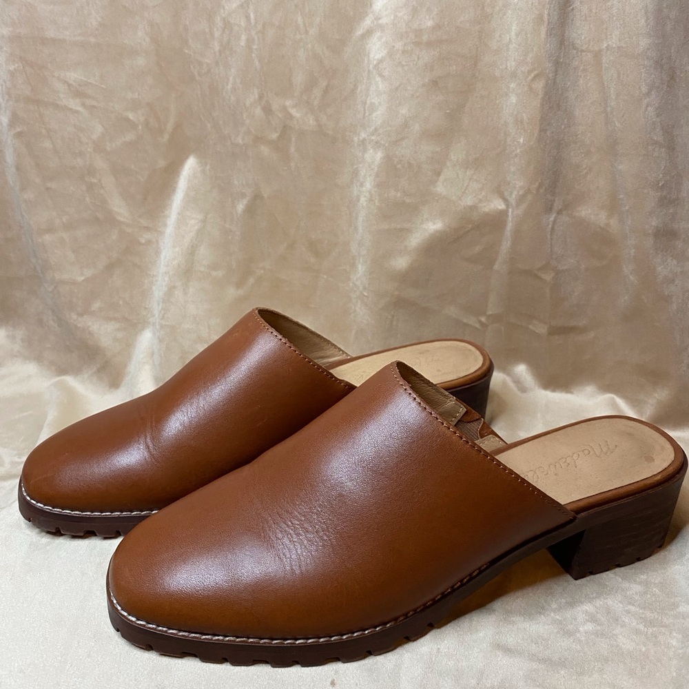 Madewell Mindy Lugsole Mules in Maple - Size 8.5 - Picture 4 of 11